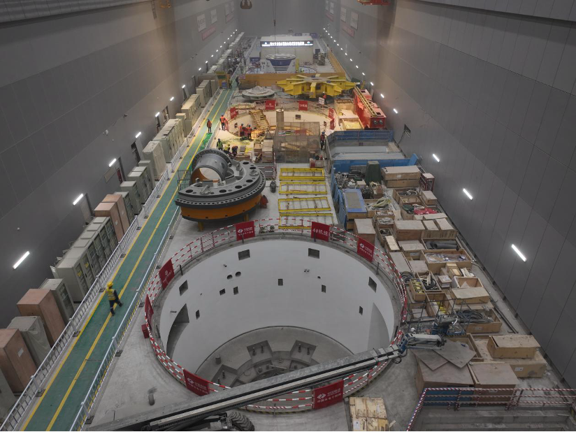 我国单机容量最大抽水蓄能电站全力冲刺年底发电目标-3