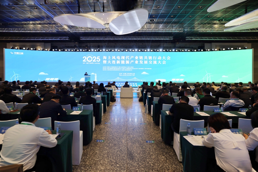 2025海上风电现代产业链共链行动大会暨大连新能源产业发展交流大会在辽宁大连举办-1