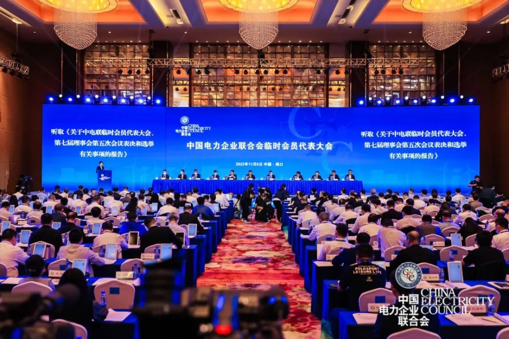 中电联召开临时会员代表大会、第七届理事会第五次会议-1