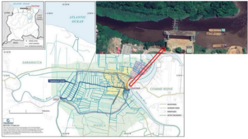 电建港航公司中标苏里南萨拉玛卡运河船闸水闸修复项目-1