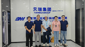 Italian Clients Visit Tianrui Group’s Nanjing Branch