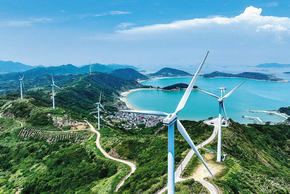 【中国日报网】Non-fossil fuel power generation to near 70% by 2030-1