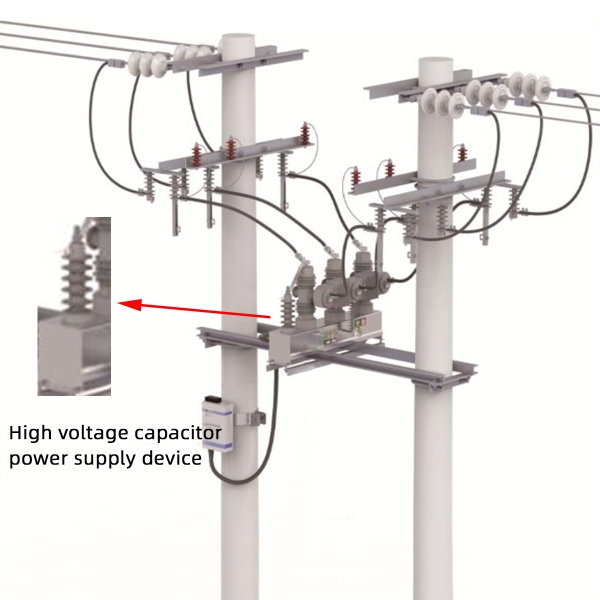 High-Voltage Capacitive Power Harvesting Device