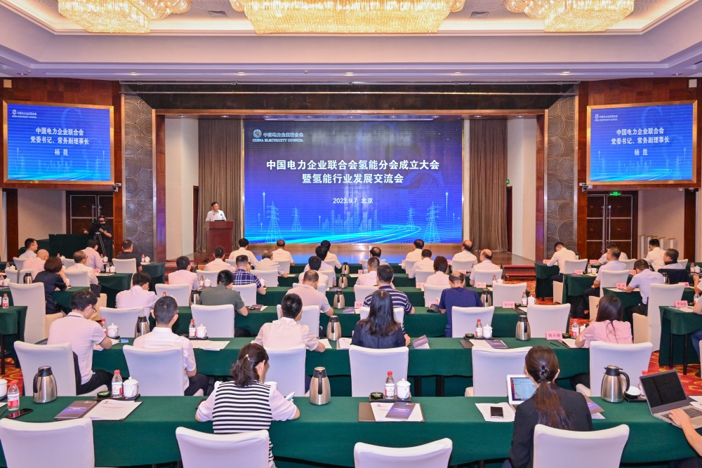 中电联氢能分会成立大会暨氢能行业发展交流会在京成功举办-1