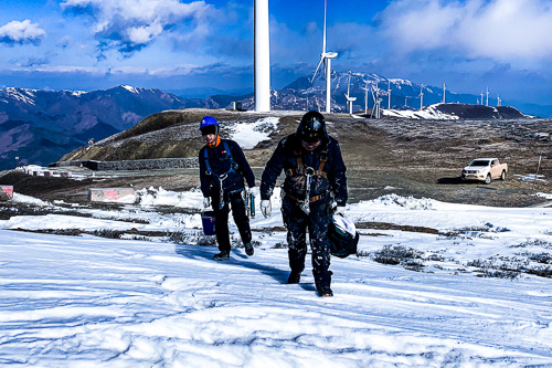 龙源云南公司：迎战风雪保供电-8