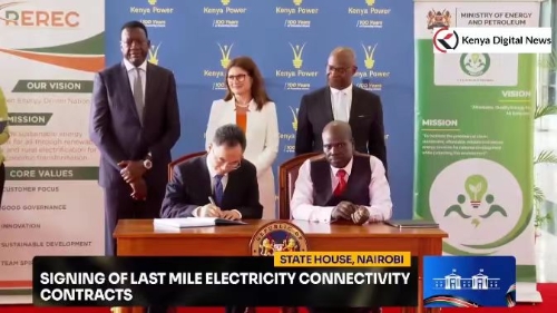 肯尼亚总统见证当地重要供电配网项目签约-2
