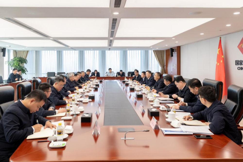 邹磊与东方电气集团总经理张彦军会谈-1