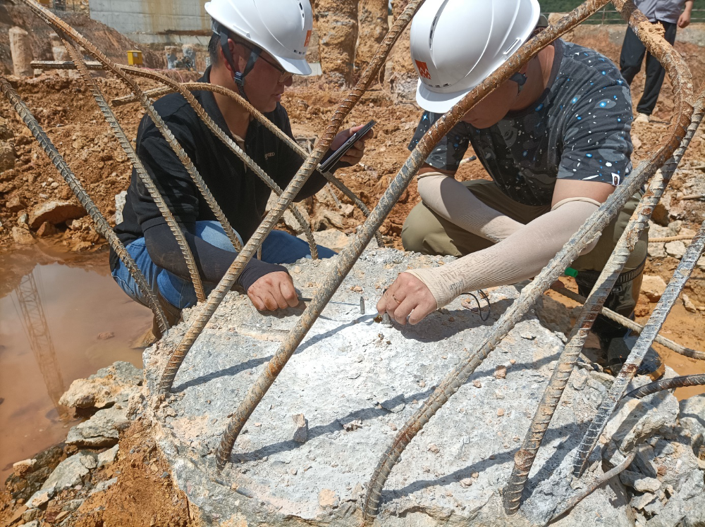 检测院顺利完成广东华润西江发电厂“上大压小”新建工程首次及地基处理阶段 质量监督检测工作-1